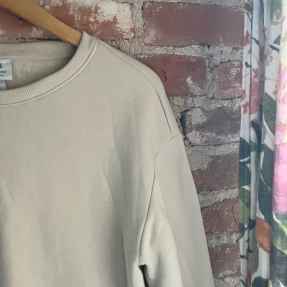 H&M no. 5 Beige Crewneck Oversize Super-soft Sweatshirt - Picture 6 of 6